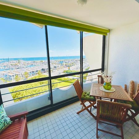 Studio Chic & Cosy Vue Mer, Clim, Parking La Grande Motte Exteriör bild