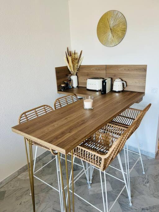 Studio Chic & Cosy Vue Mer, Clim, Parking La Grande Motte Exteriör bild