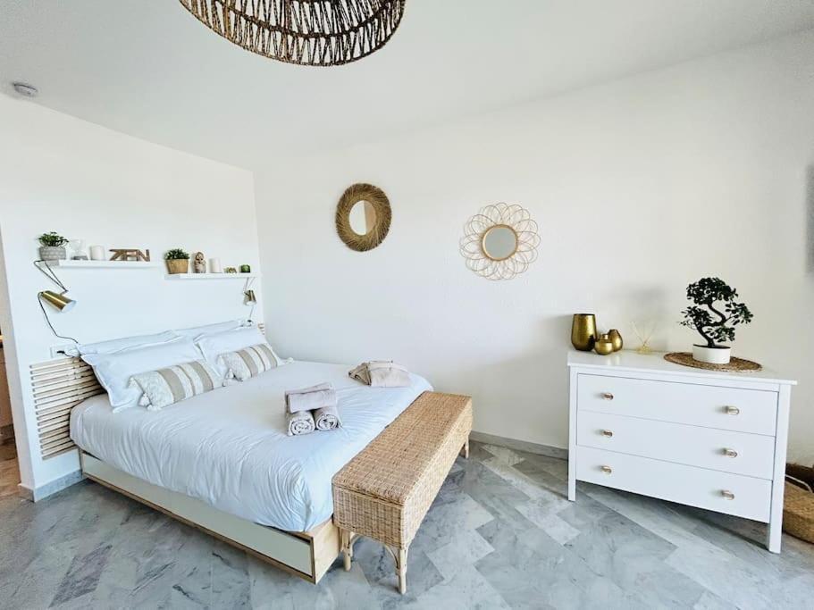 Studio Chic & Cosy Vue Mer, Clim, Parking La Grande Motte Exteriör bild