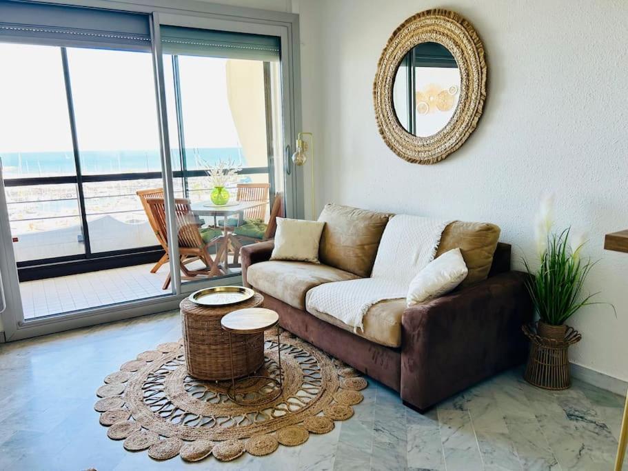 Studio Chic & Cosy Vue Mer, Clim, Parking La Grande Motte Exteriör bild