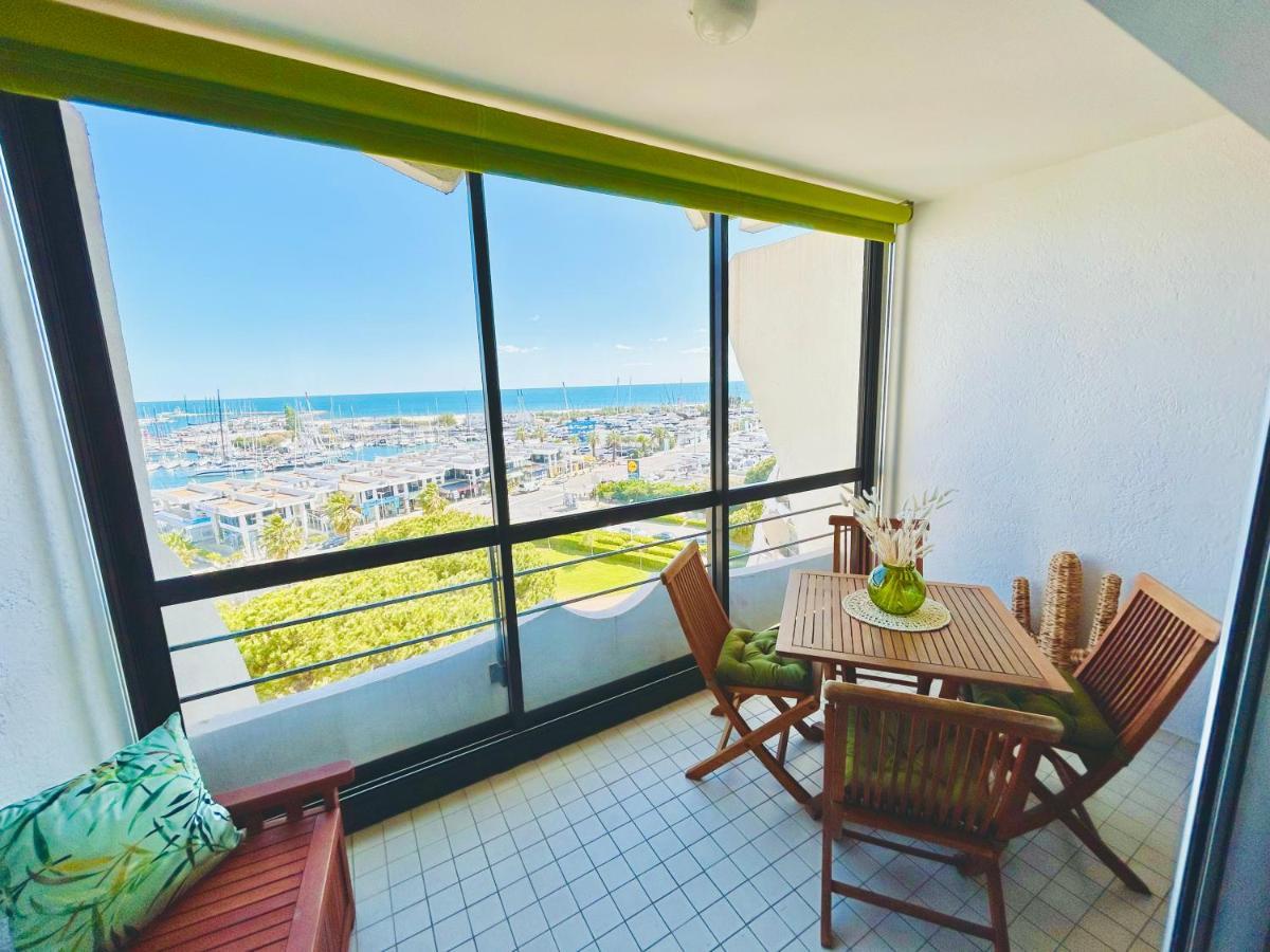 Studio Chic & Cosy Vue Mer, Clim, Parking La Grande Motte Exteriör bild