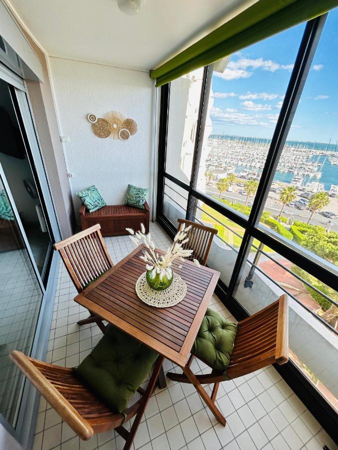 Studio Chic & Cosy Vue Mer, Clim, Parking La Grande Motte Exteriör bild